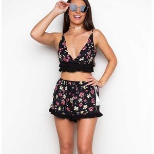 Floral matching set